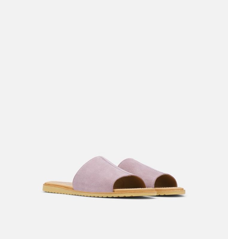 Sorel Ella™ Block - Womens Slides Pink - 670318LUC